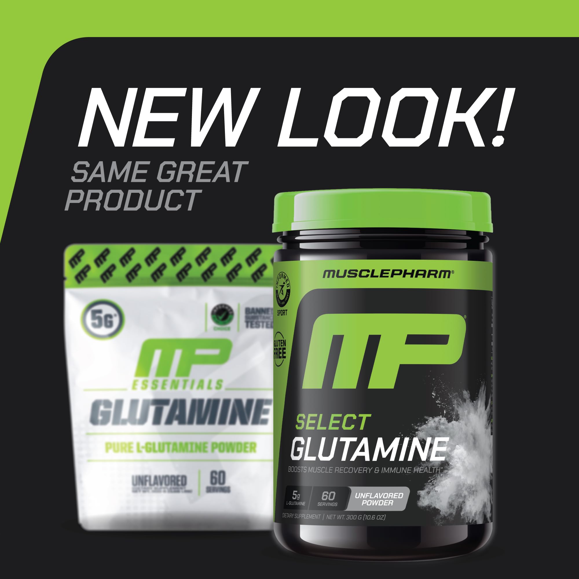 MusclePharm Glutamine post-workout mix supports recovery and energy
