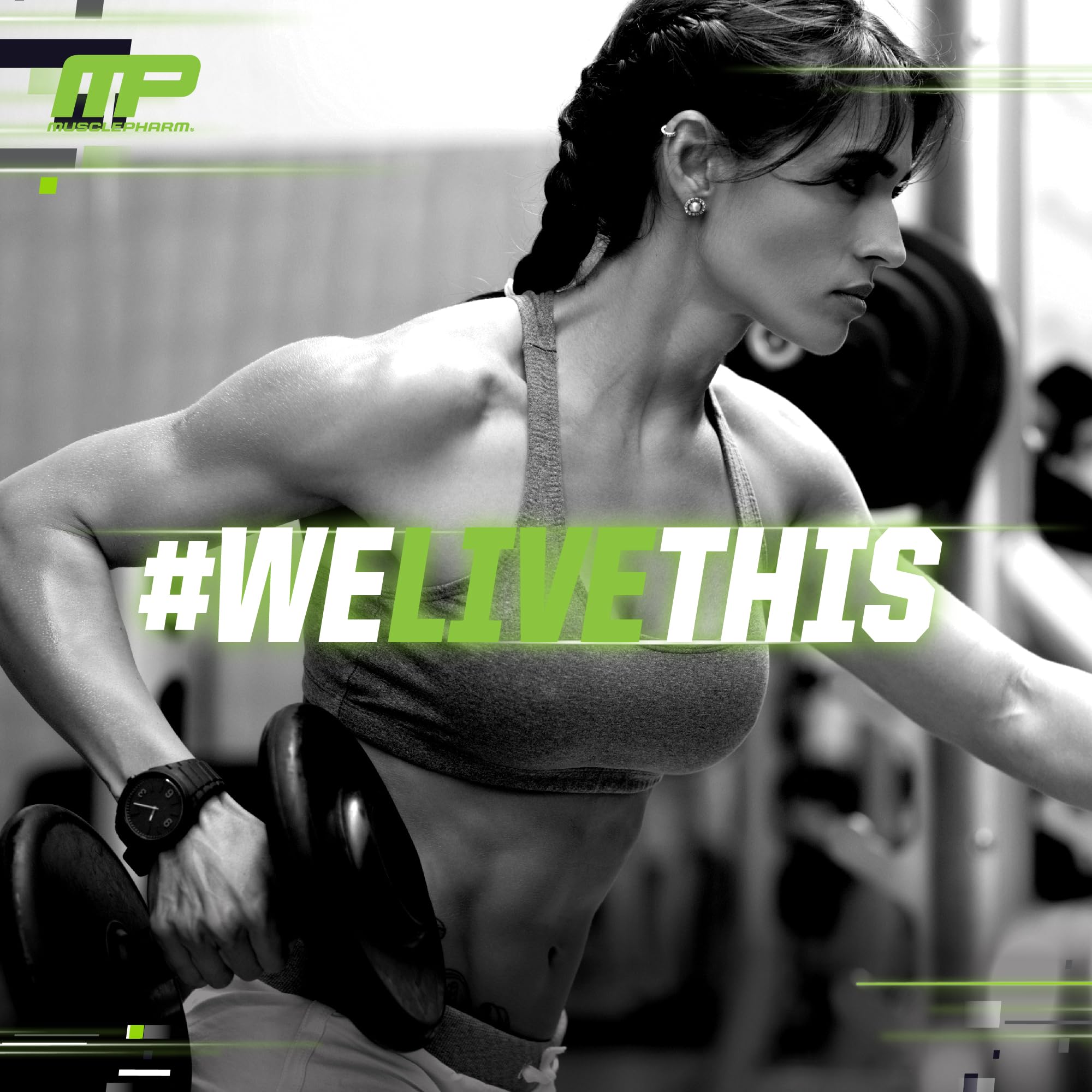 Zero sugar claim on MusclePharm L-Carnitine 3000 packaging