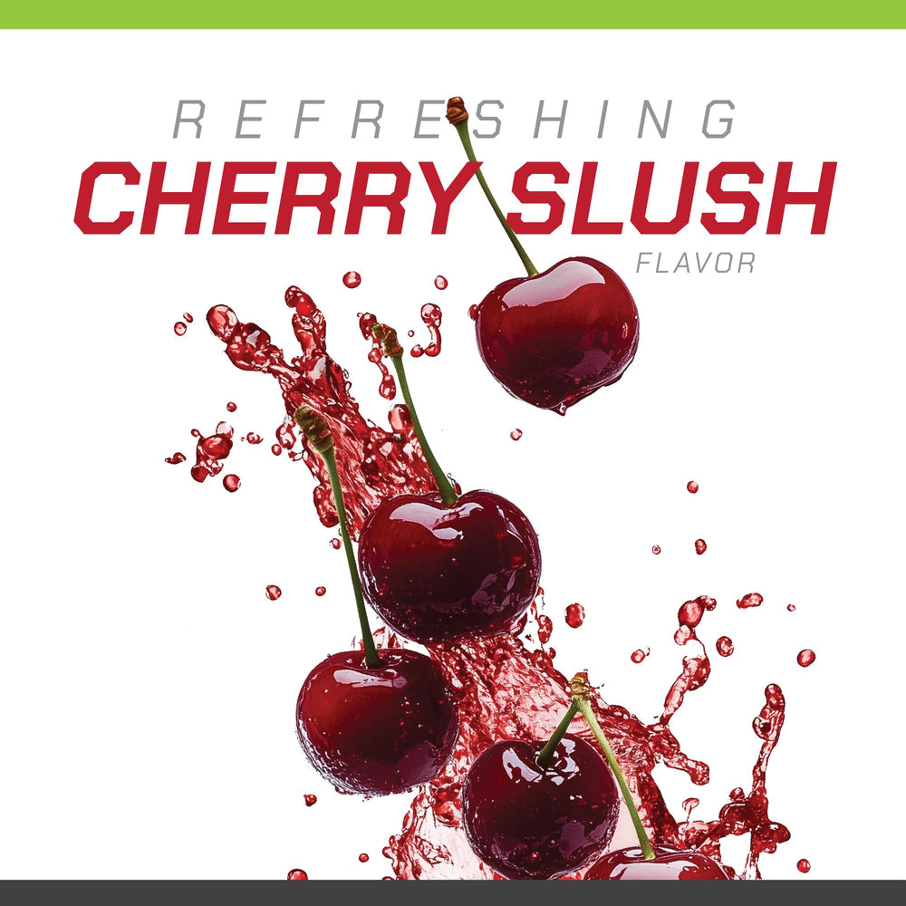 MusclePharm Clear ISO Cherry Slush in a gym bag for on the go protein boosts