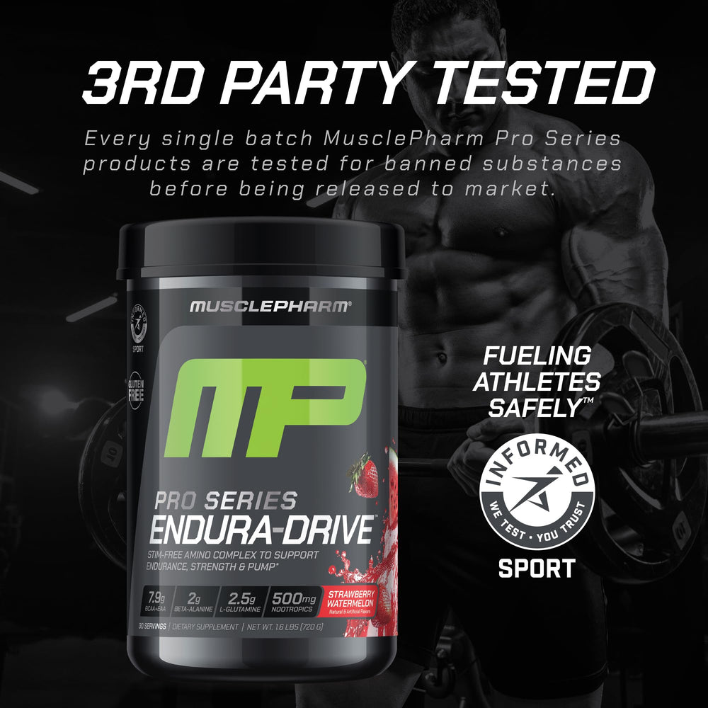Pro Series logo on ENDURA-DRIVE canister signaling premium sports quality