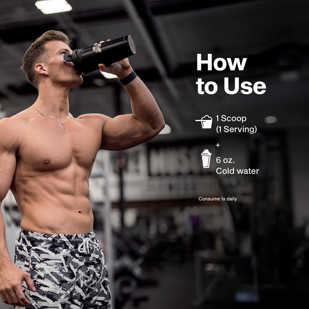 Frothy vanilla shake after a workout supports recovery and energy