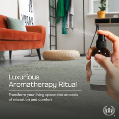 Muse Apothecary aromatherapy blend highlighting natural essential oils for daily refresh