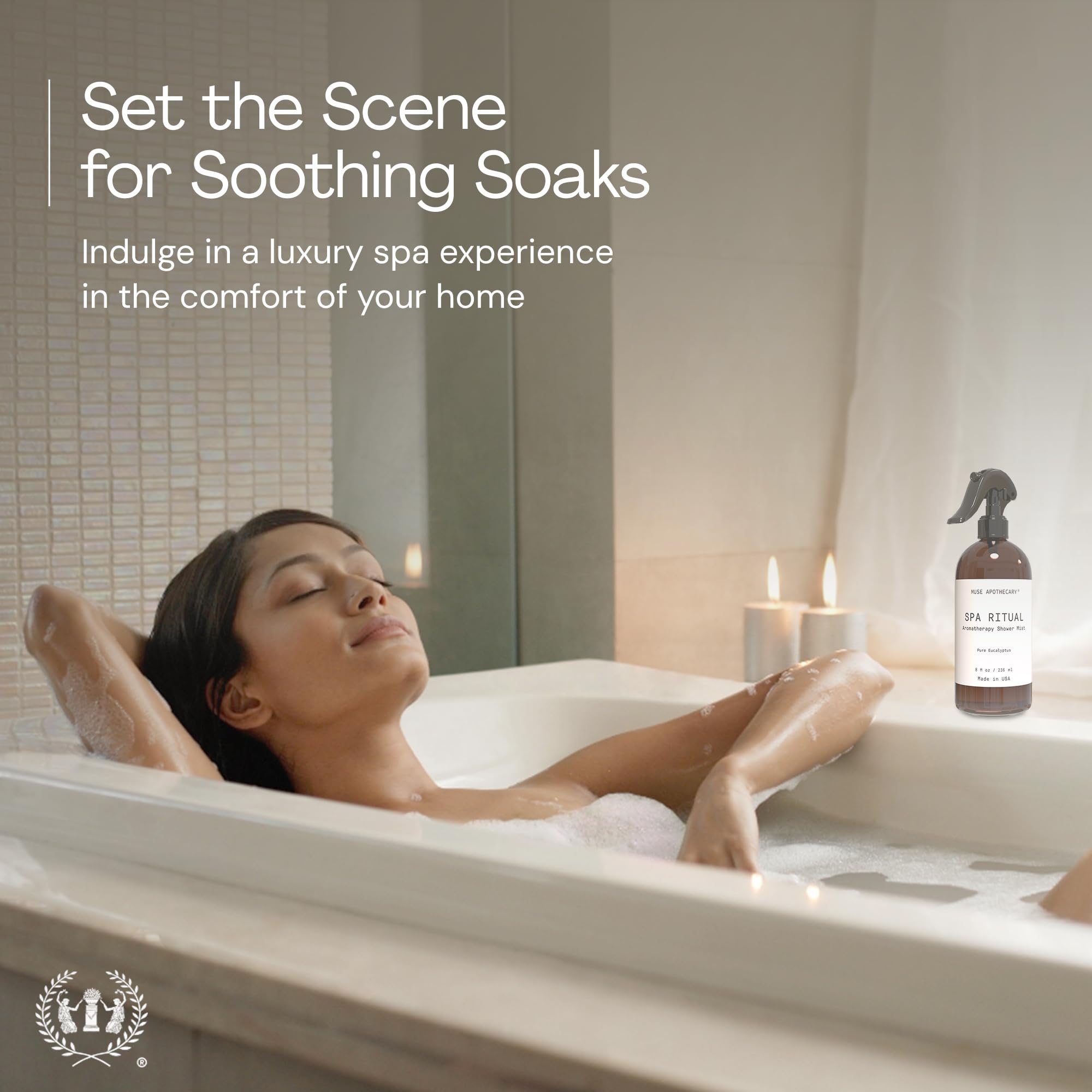 Muse Apothecary gift-ready packaging communicates easy gifting for self-care rituals