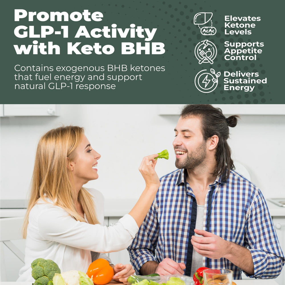 Two gummies on a plate illustrating convenient pre-meal support