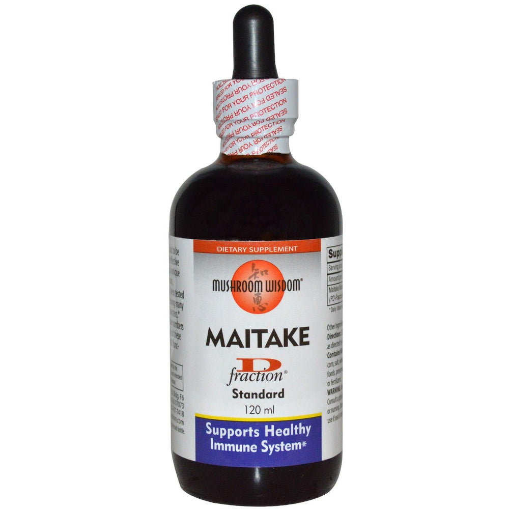 Grifron Maitake D Fraction 120ml bottle for daily use and easy dosing.