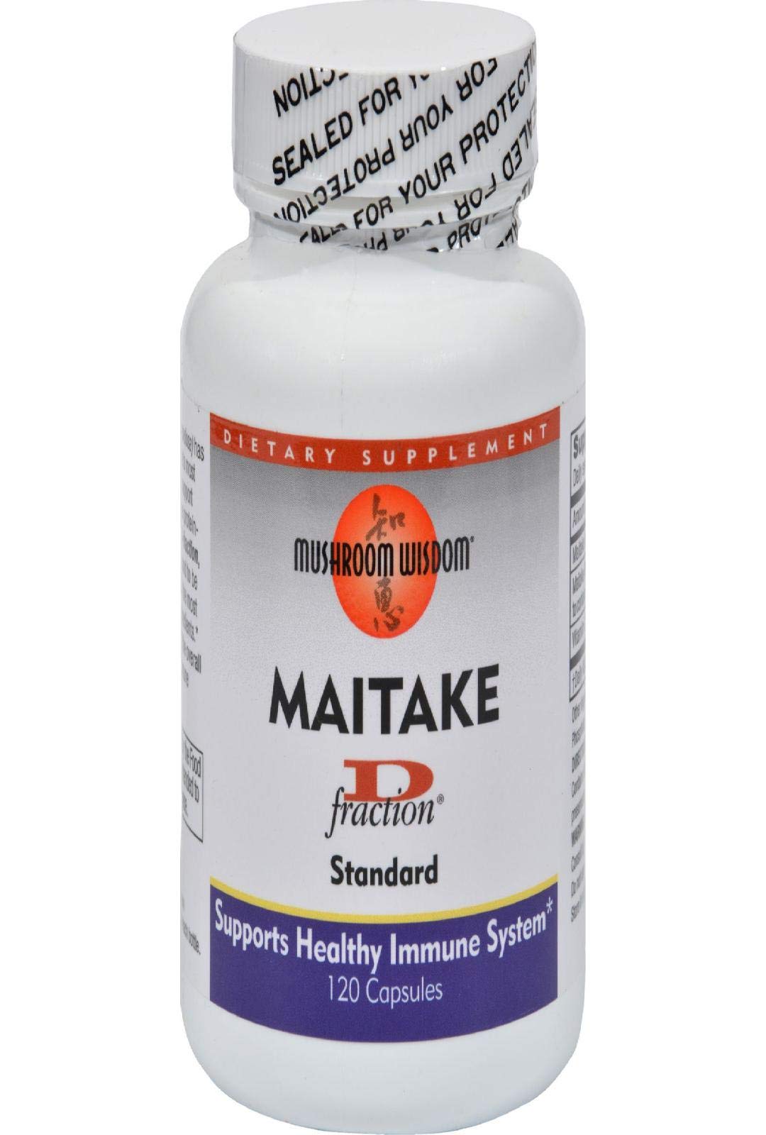 Label close-up of standard capsules aids ingredient visibility and gluten-free assurance.