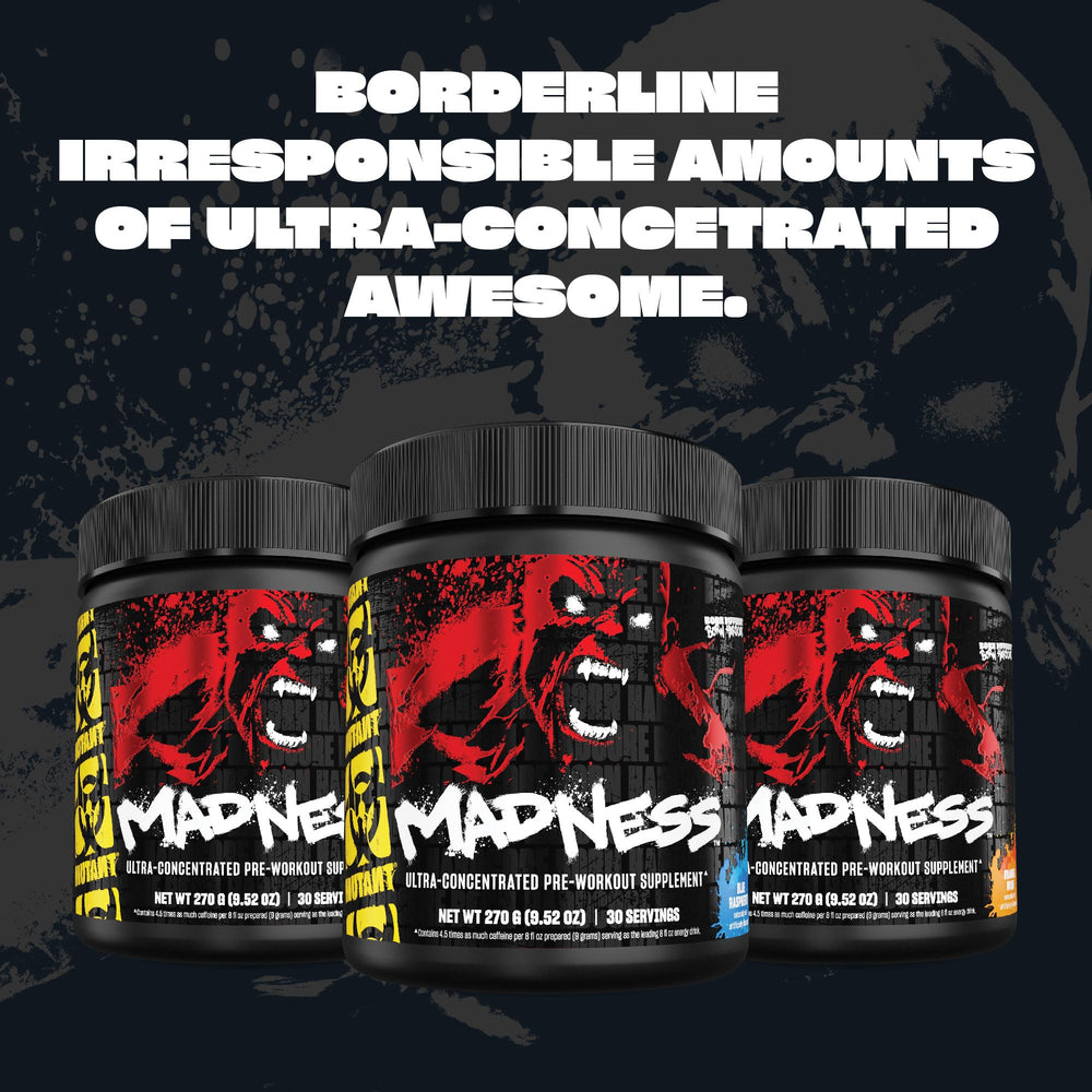 Mutant Madness energized-athlete glow signals readiness to train.