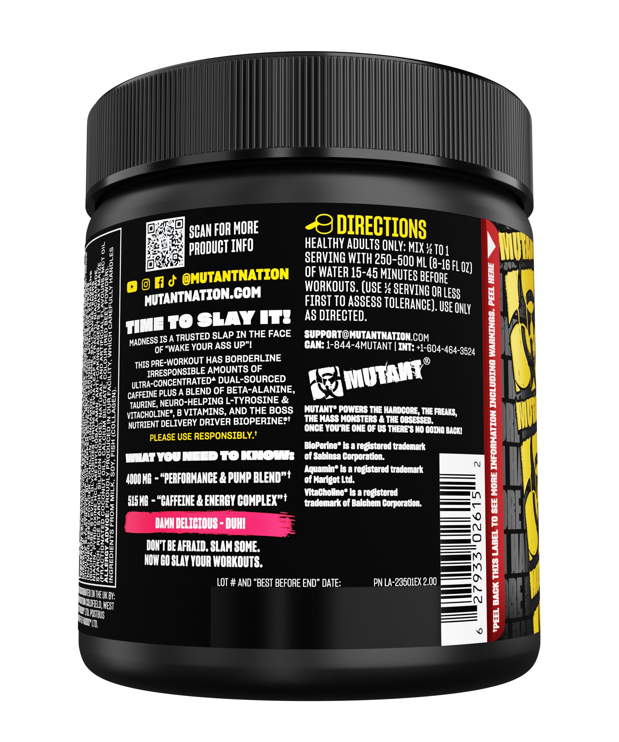 Mutant Madness stack-options hints at versatile pairing and stacking.