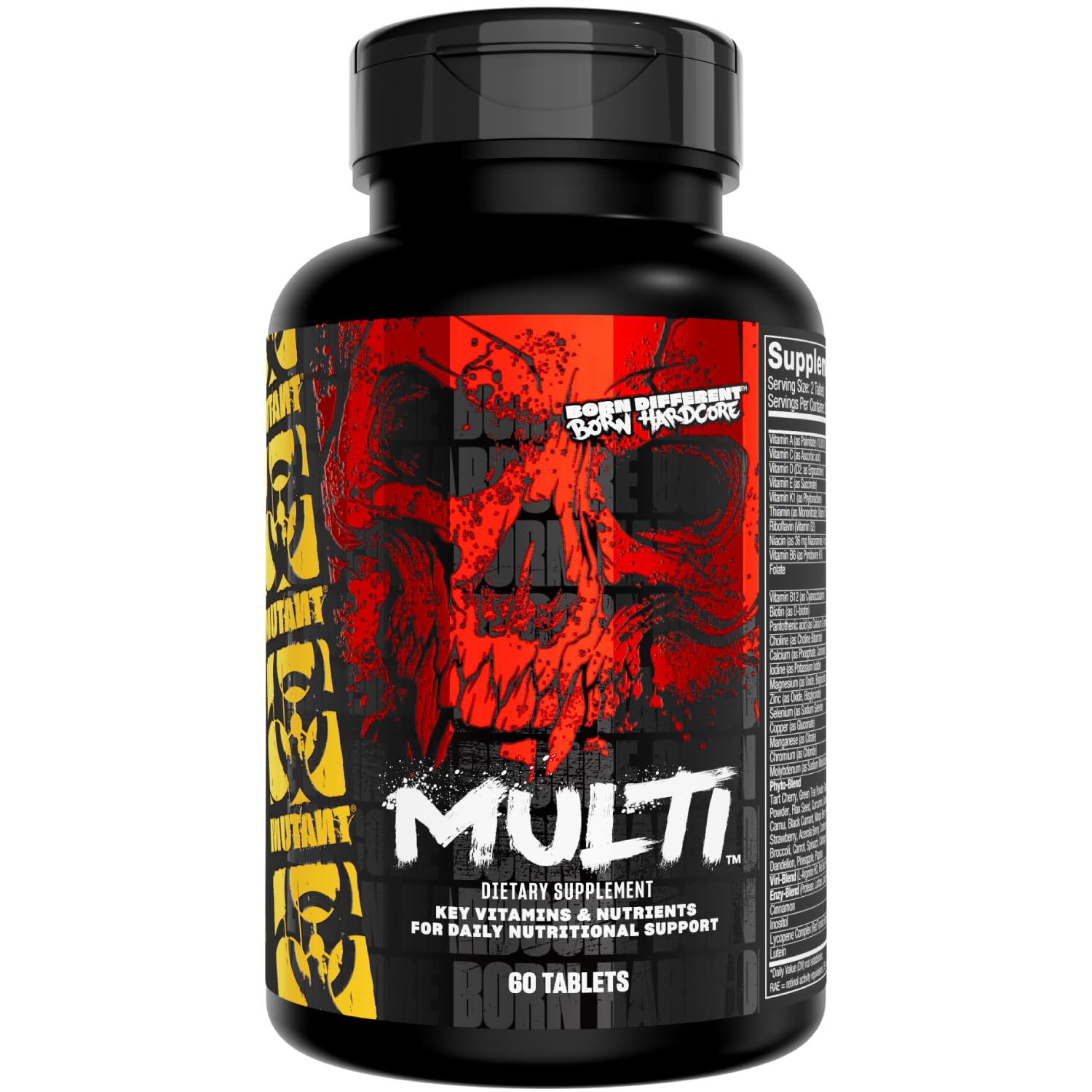 Mutant Multi Mutant Multi - High Potency Vitamins for Heavy Lifting (60 Tablets ...