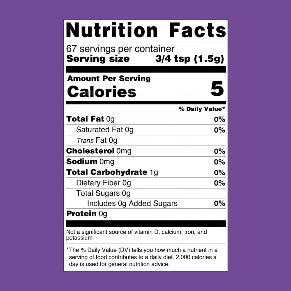 Lion's Mane sachet, made in the USA, preserves quality.