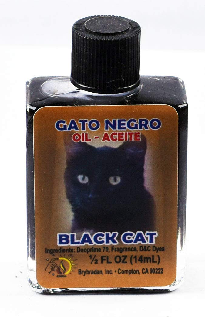 MW Brybradan Black Cat Spiritual Oil for ritual ambiance and external use.