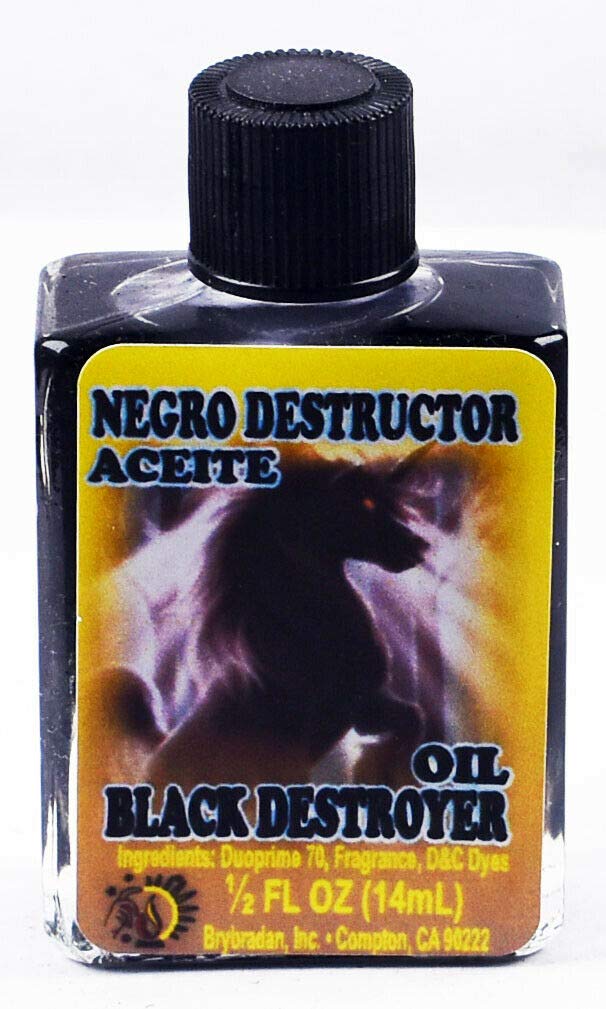 MW Brybradan Black Destroyer Oil bottle for diffusers and ambient ritual use.