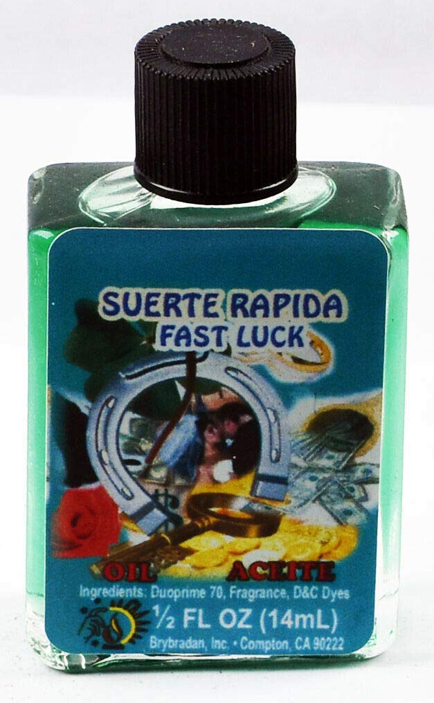 MW Brybradan Fast Luck bottle pour in a calm space for ritual ambiance and calming fragrance.