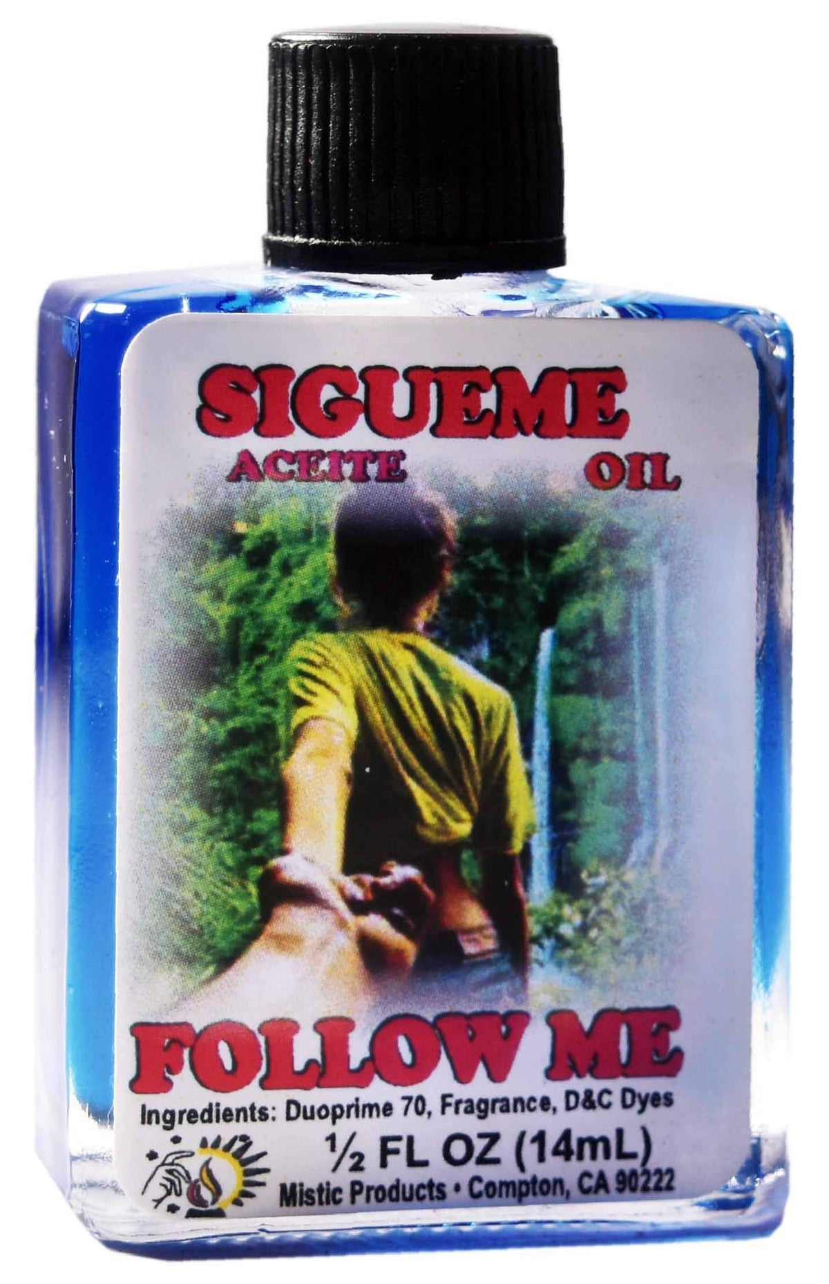 MW Brybradan Follow Me Spiritual Oil bottle for aromatherapy and rituals.