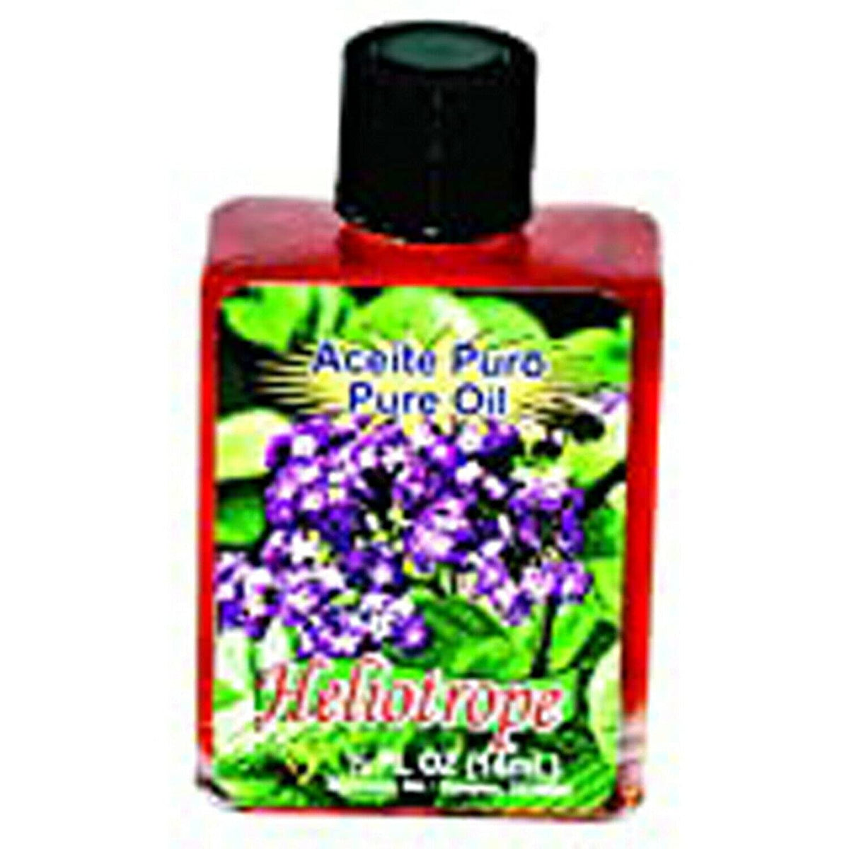 MW Brybradan Heliotrope Pure Oil bottle for aromatherapy and spiritual rituals.