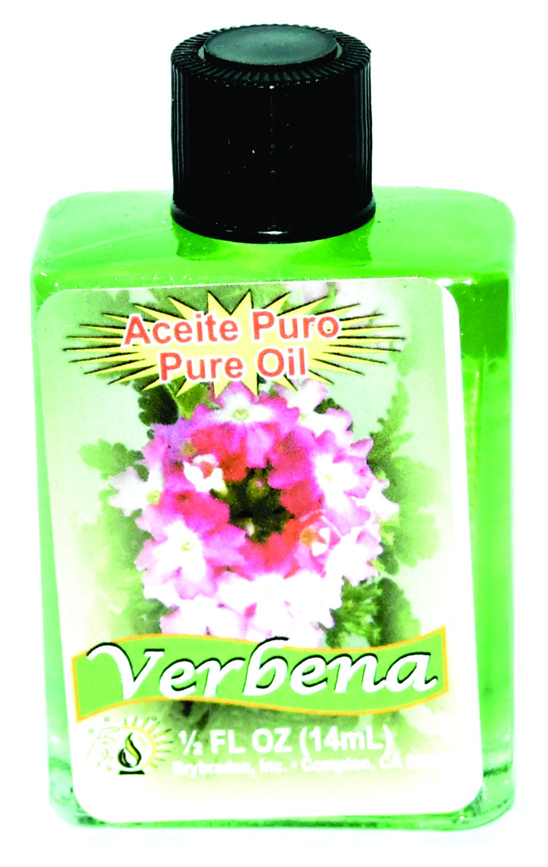 BRYBRADAN Vervain Pure Oil bottle for diffusers and crafts, offering a calming verbena aroma.