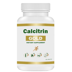MXZ Calcitrin Gold bottle with pour spout supports daily bone and joint comfort