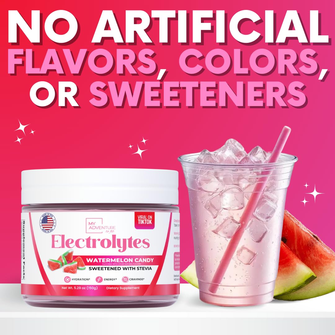 My Adventure to Fit Stevia-sweetened electrolyte powder for guilt-free hydration