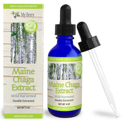 My Berry Chaga extract bottle for easy daily dosing and wellness.