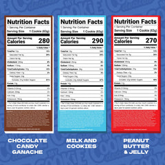 My Cookie Dealer Milk and Cookies flavor close up, protein packed