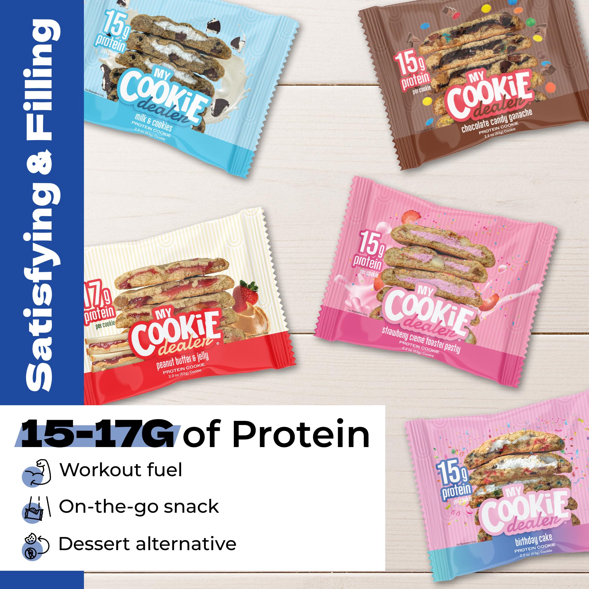 My Cookie Dealer Strawberry Creme cookie fruity creamy bite
