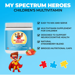 My Spectrum Heroes measuring scoop for accurate daily portions.