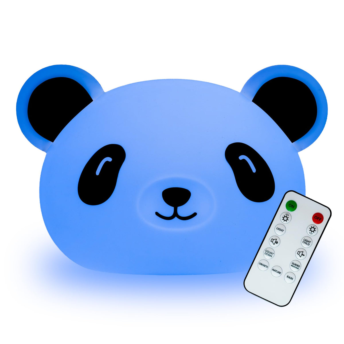 My Zen Den Presence Panda breathing-light glow for calm breathing and focus.