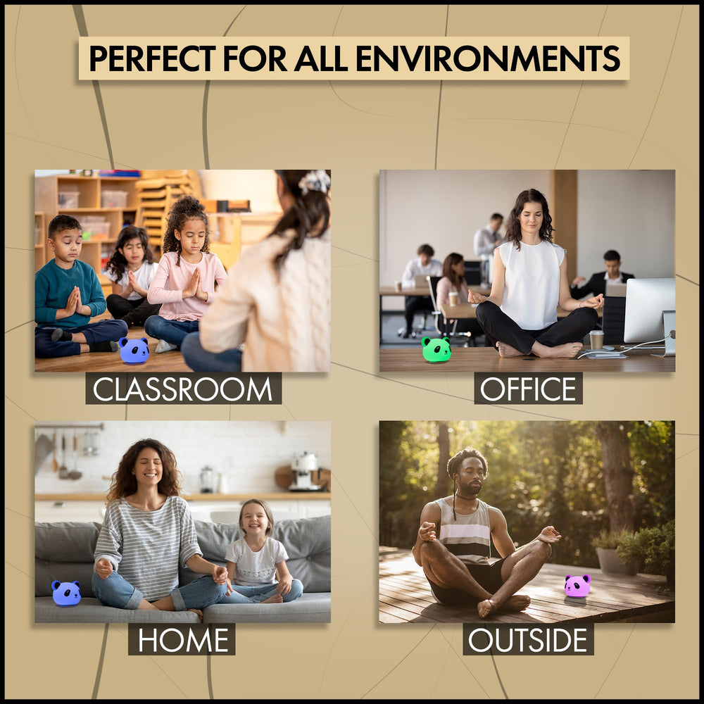 My Zen Den Presence Panda family-friendly device for mindful moments together.