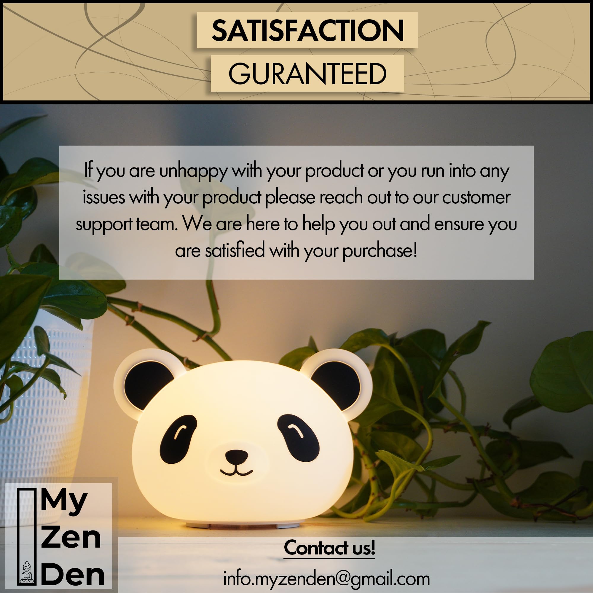 My Zen Den Presence Panda portable device for mindful moments anywhere.