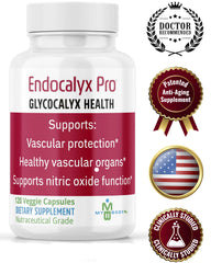 MYBODYRX Endocalyx Pro bottle top view emphasizes seal and freshness.