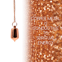 MYDEAL PRODUCTS pendulum with conductive chain for spiritual energy readings