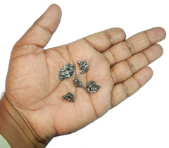 Myhealingworld iron meteorite bead for jewelry with rustic charm.