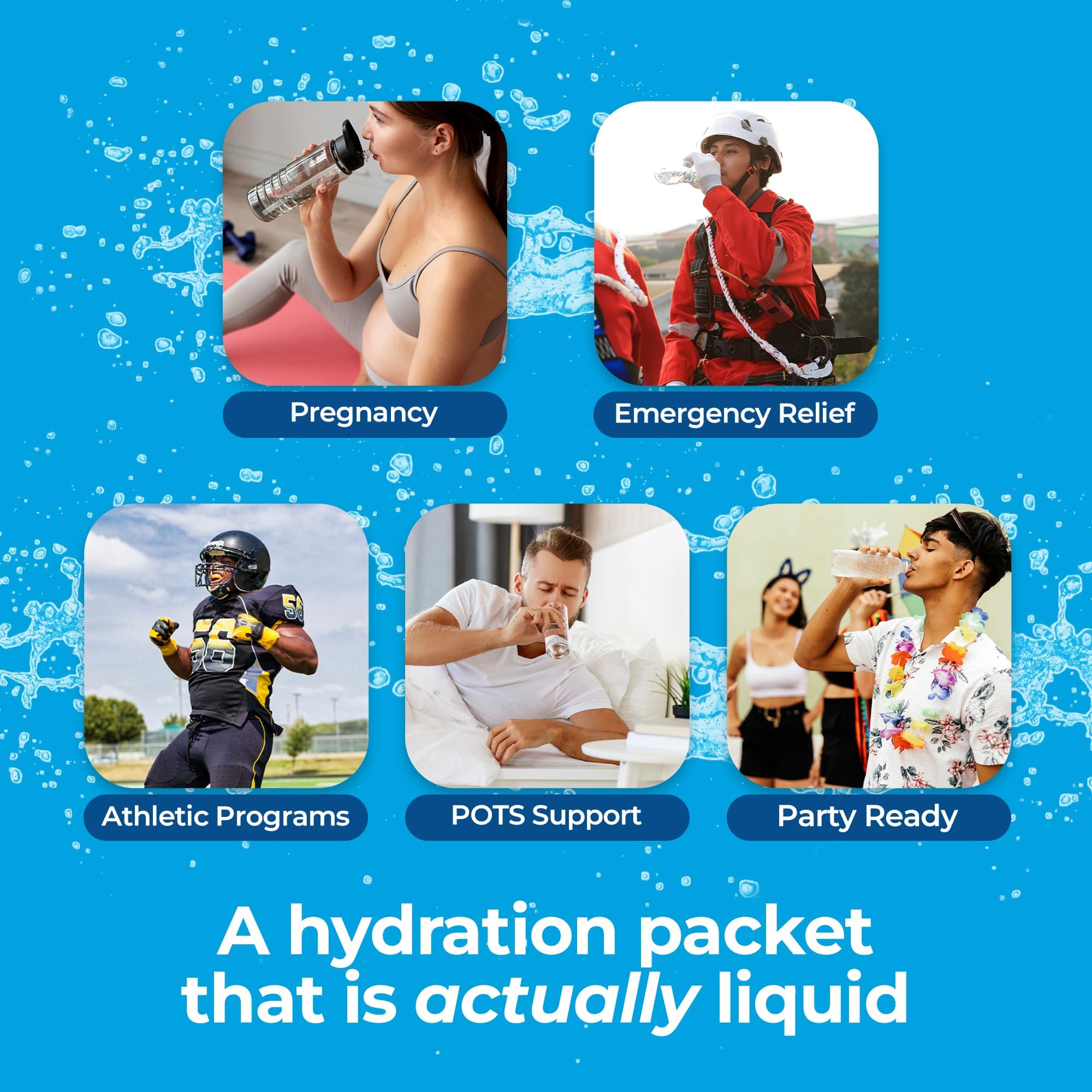 MyHy Zero Hydration Packets Berry ideal for workouts and sports hydration