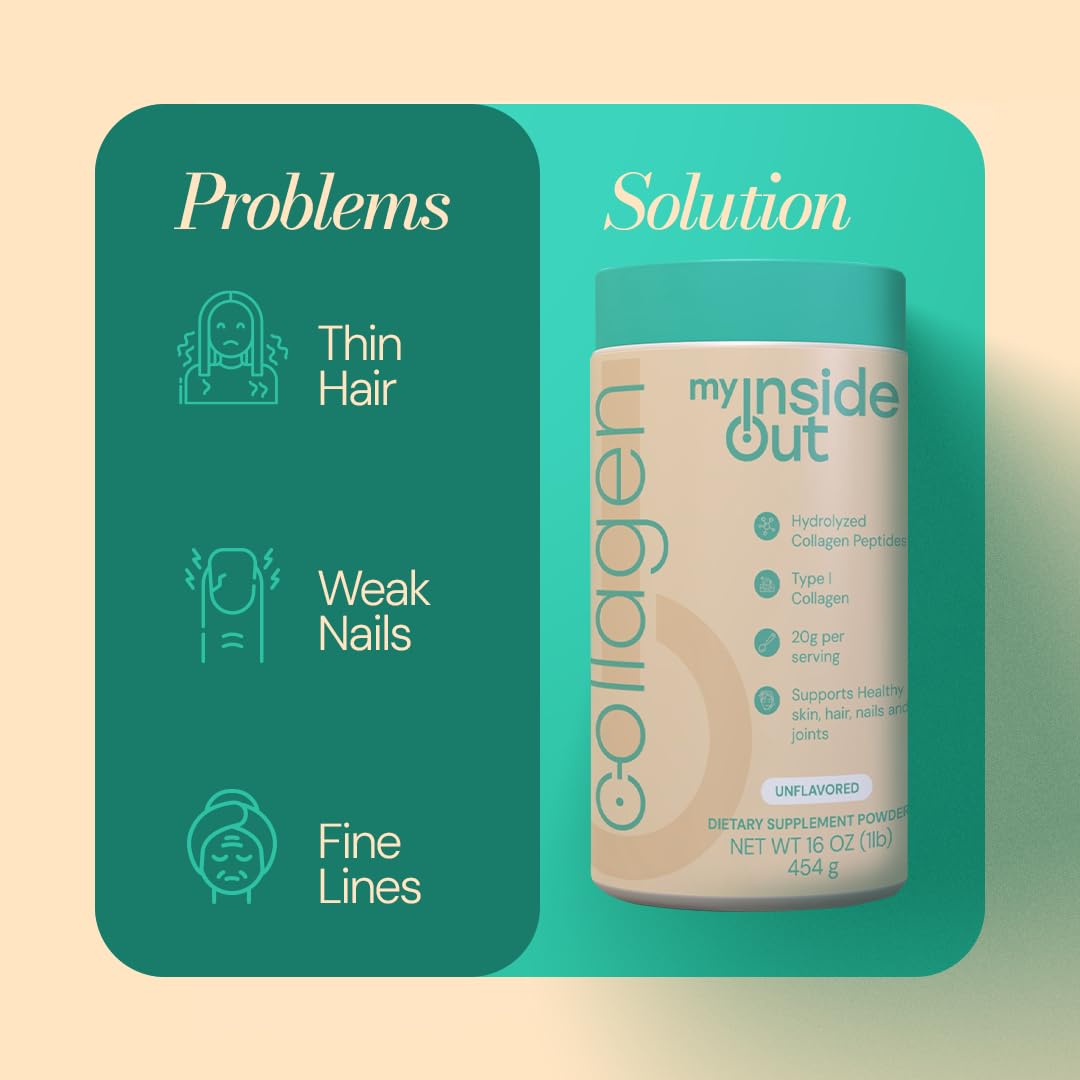 myInsideOut Collagen Peptides dissolves instantly in coffee, no taste alteration