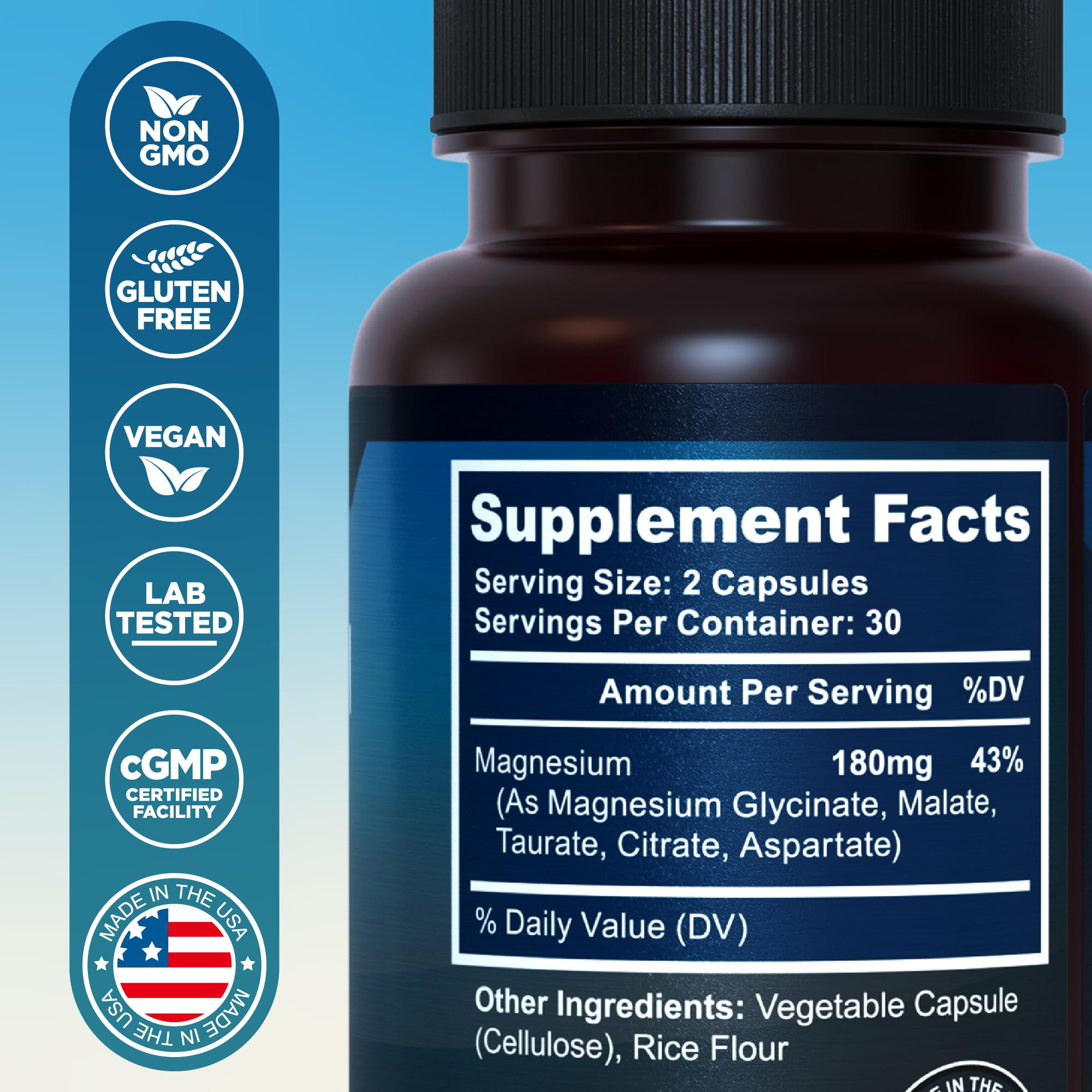 MyoActivo 5in1 magnesium complex capsules ready for daily wellness routines