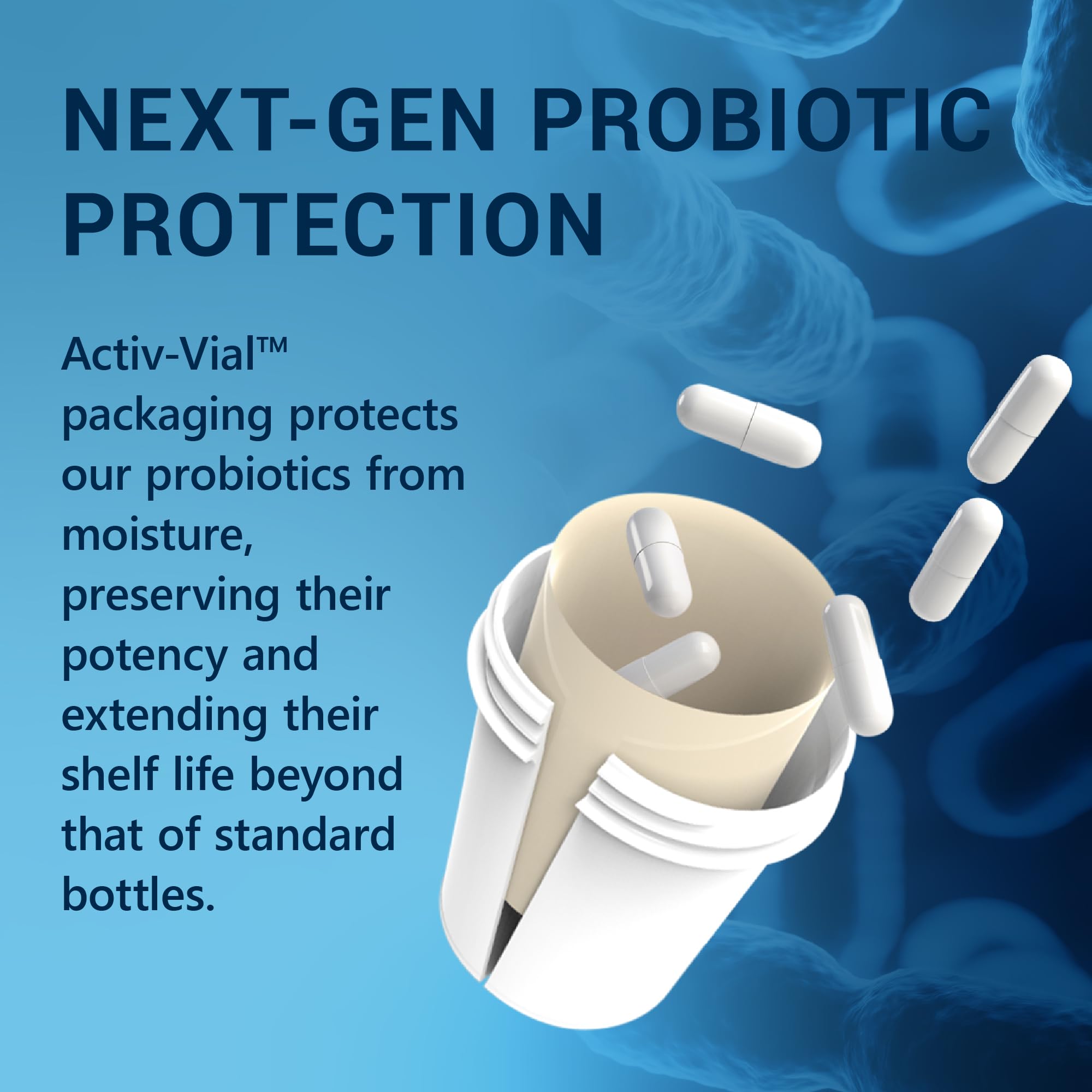 MyoActivo shelf-stable packaging helps maintain probiotic viability