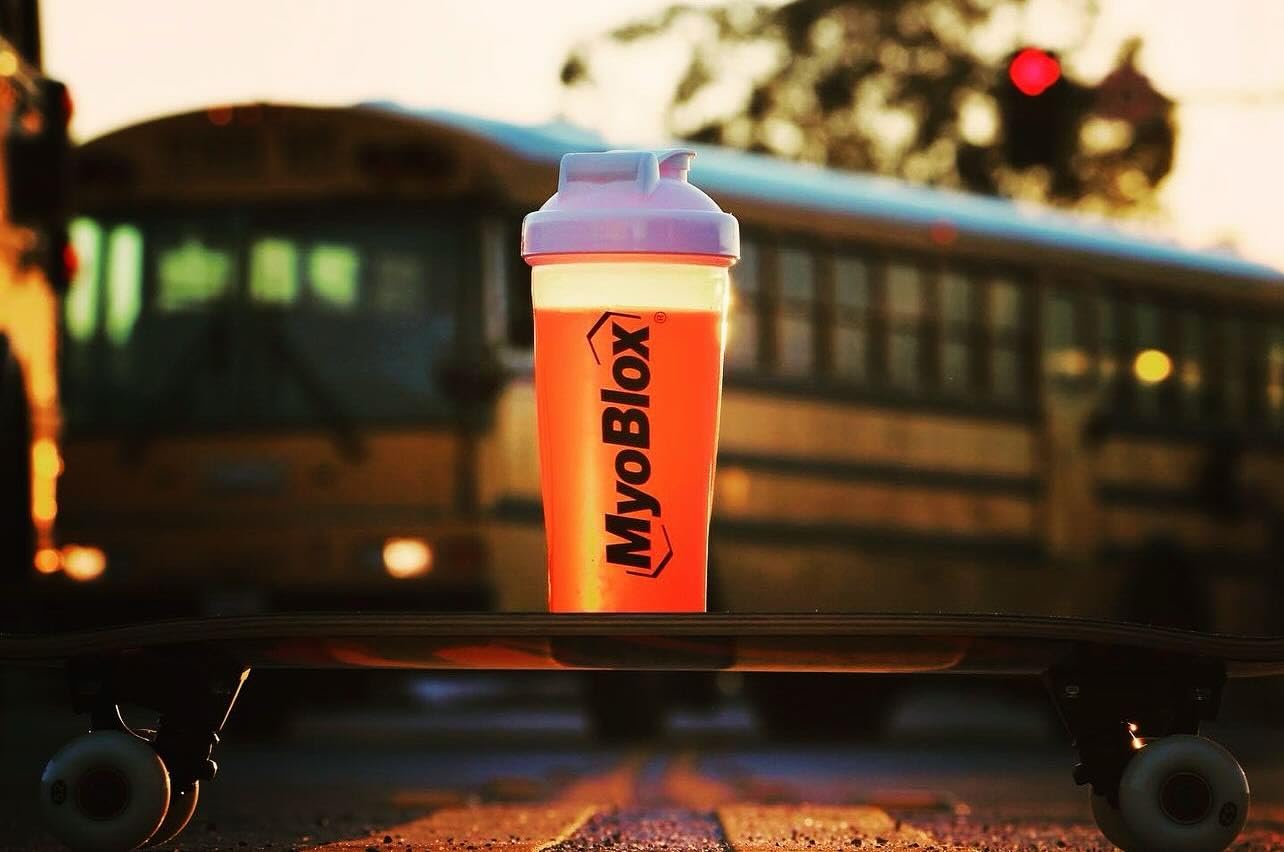 Myoblox LOCO caffeine energy and focus for quick workouts.