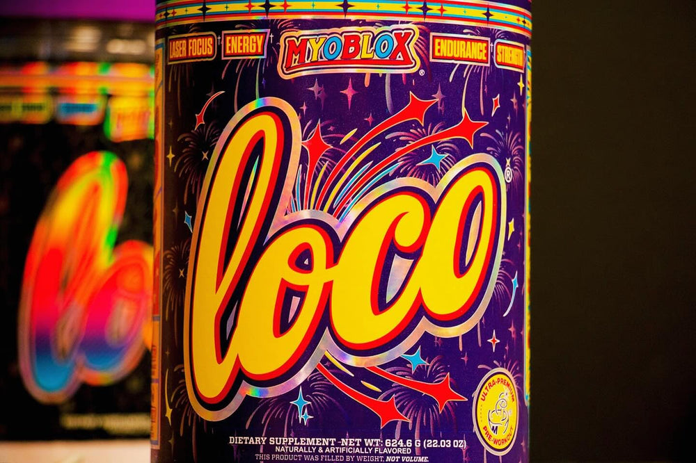MyoBlox LOCO shaker mix demonstrates quick, effective pre-workout preparation.