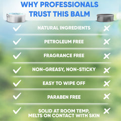 Myofascial Releaser luxury glide oil offers a soft tissue glide.
