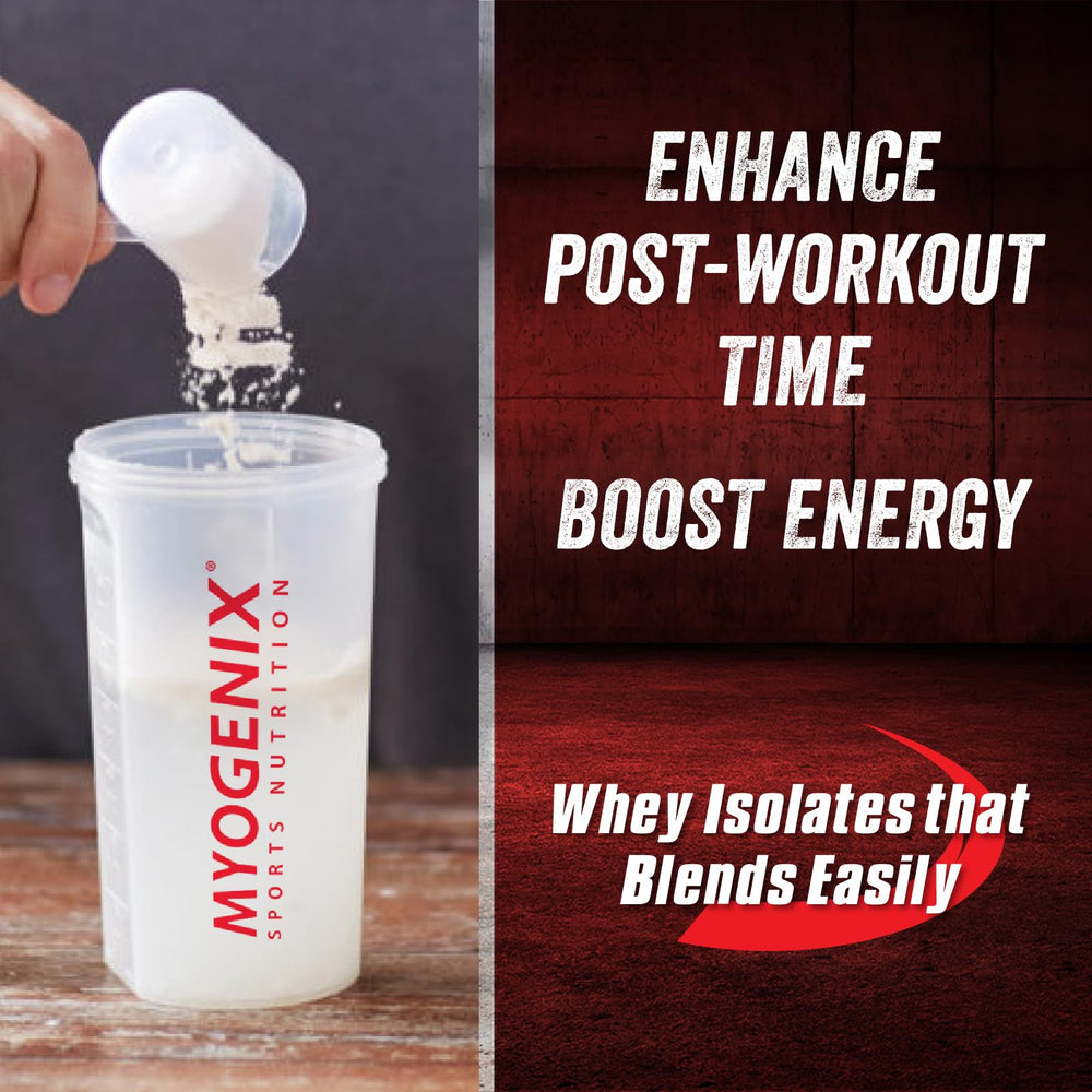 Myogenix Critical Mass scoop ready for precise serving to support mass building.
