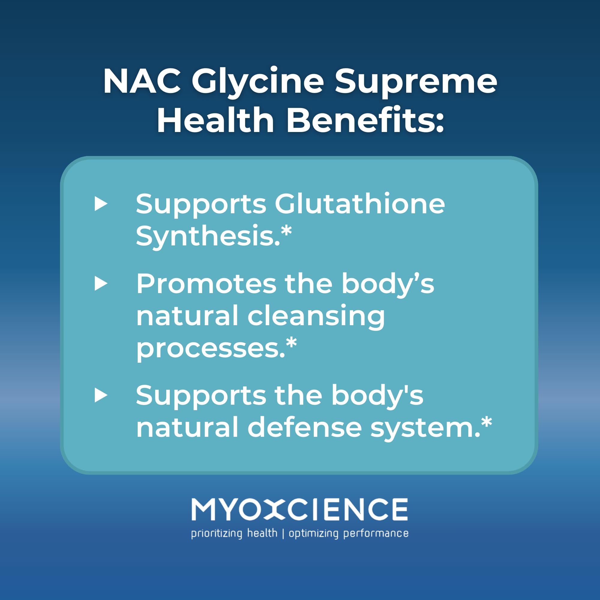 MYOXCIENCE NAC Glycine Supreme kitchen scene for evening routine