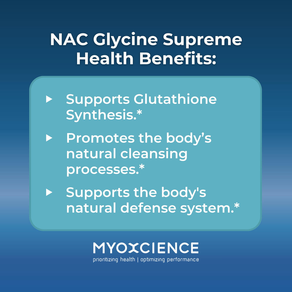 MYOXCIENCE NAC Glycine Supreme kitchen scene for evening routine