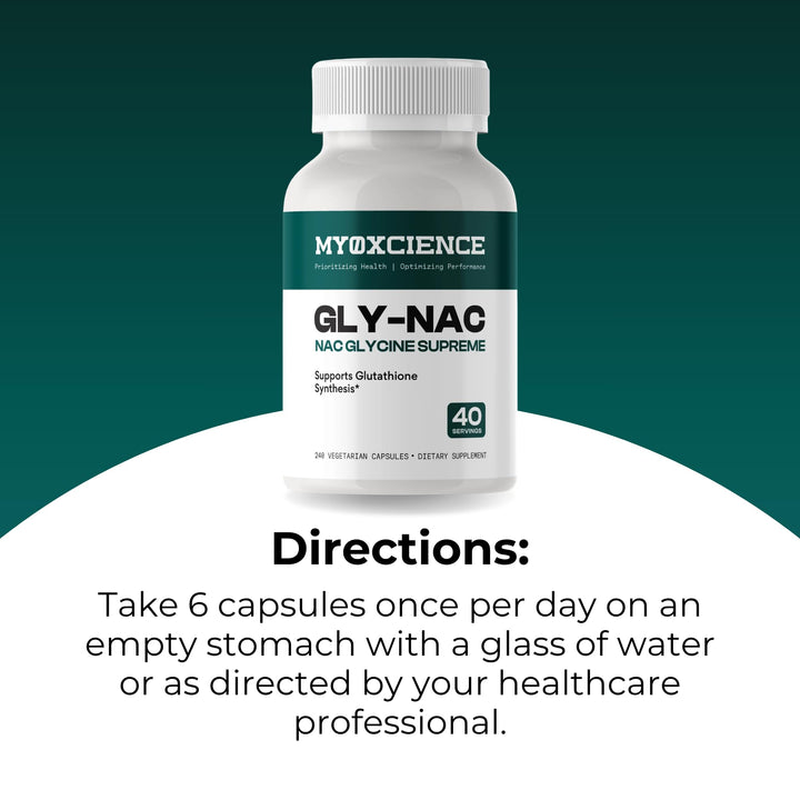 MYOXCIENCE NAC Supreme capsules educational resources note for informed usage