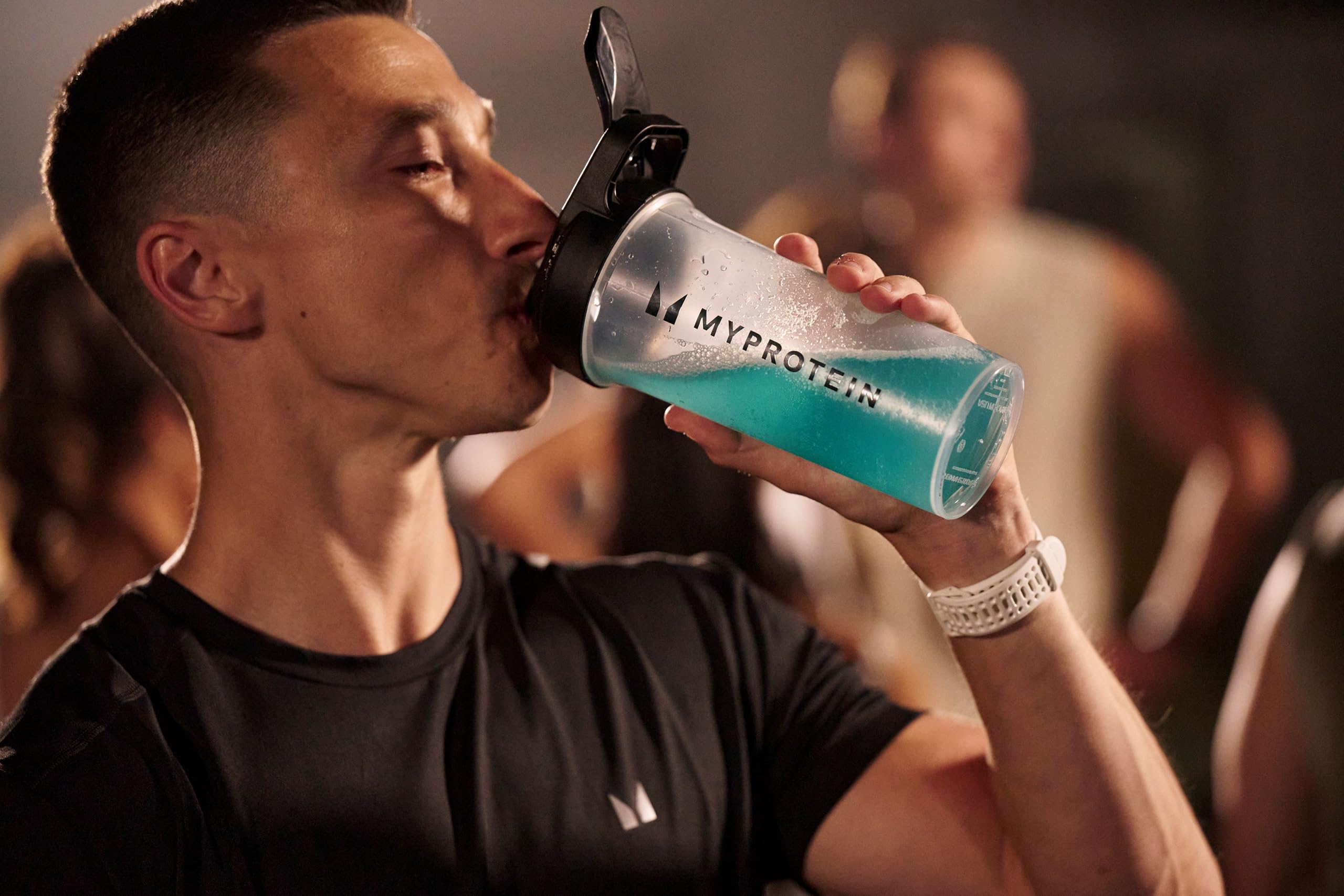 Myprotein Clear Whey Isolate pancakes topping adds protein to breakfast.