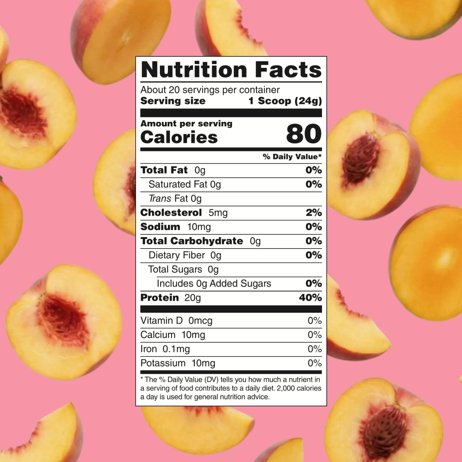 Myprotein Clear Whey Isolate Peach Mango glass highlights a low-calorie, juice-like hydration