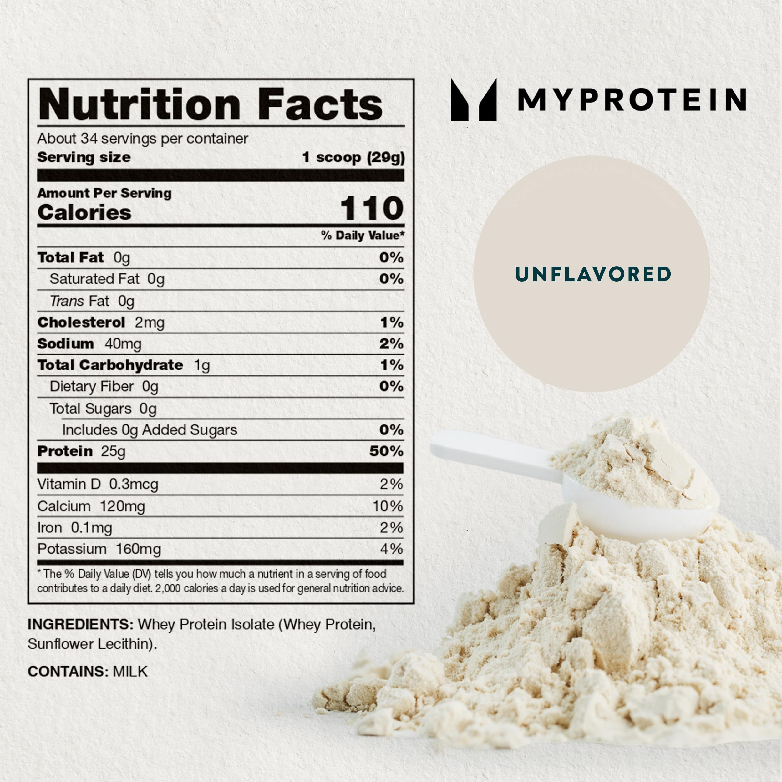 Myprotein Impact Whey Protein Isolate post-workout shake.