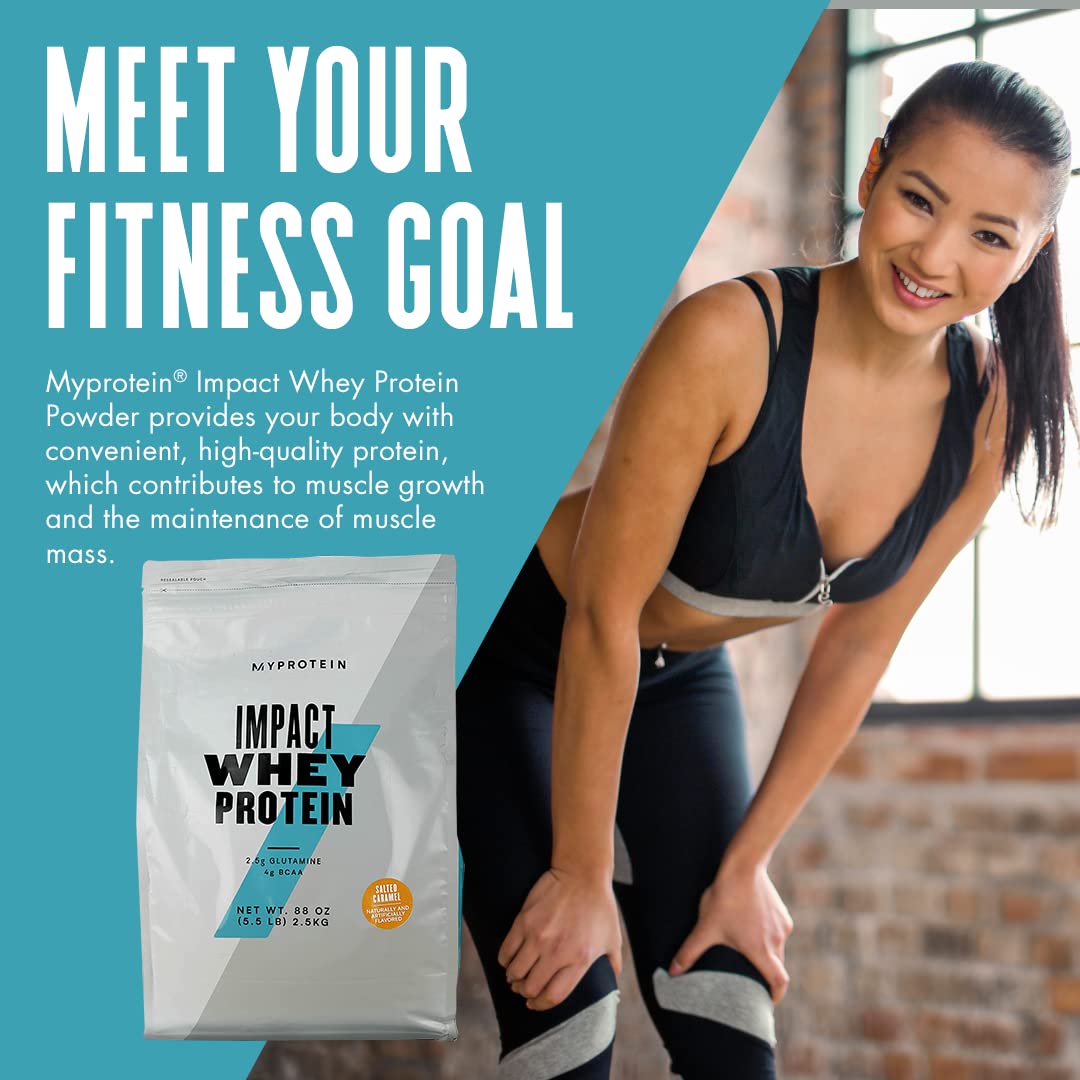 Myprotein packaging shows gluten-free, all-natural ingredients and quality control