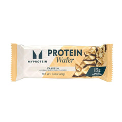 Myprotein Protein Bars Vanilla cross-section reveals protein-rich filling for daily protein intake.