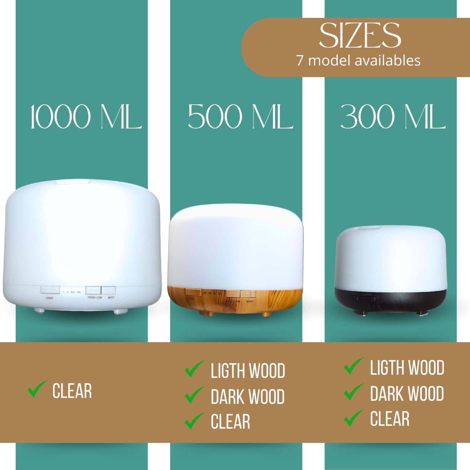Mystic Romance diffuser ideal for larger rooms and relaxed atmosphere