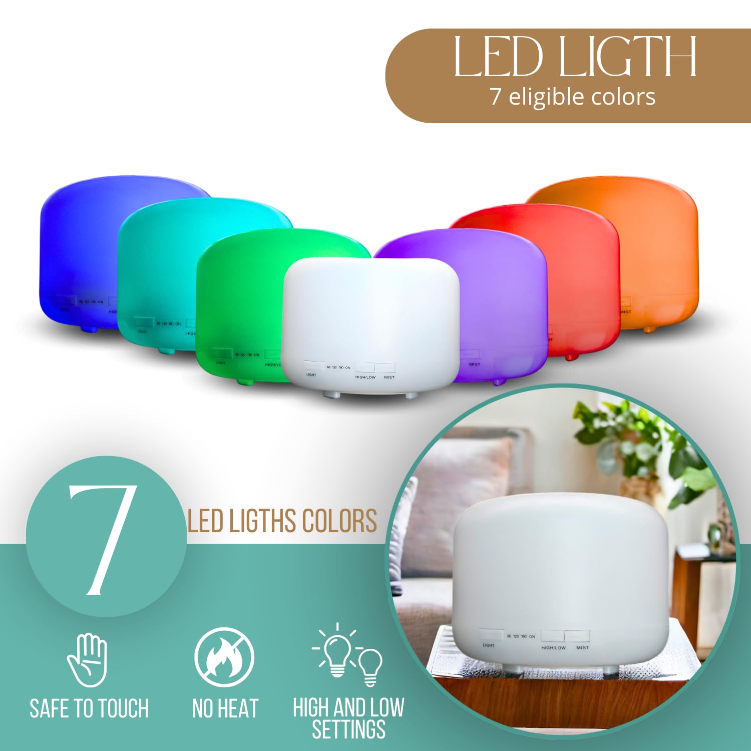 Mystic Romance diffuser provides programmable on/off cycles and timers